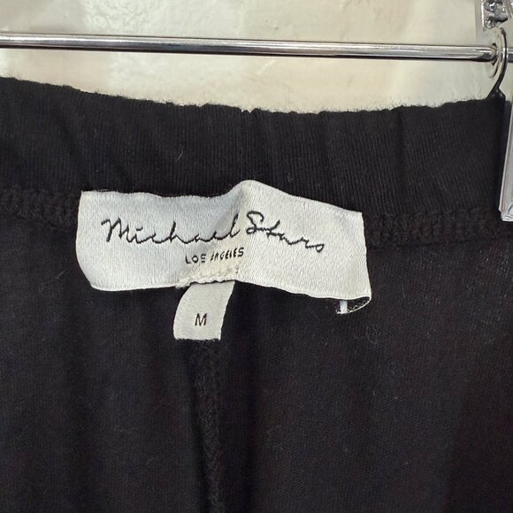 Michael Stars Los Angeles Halter Midi Dress Black Open Back Medium USA - Picture 4 of 4